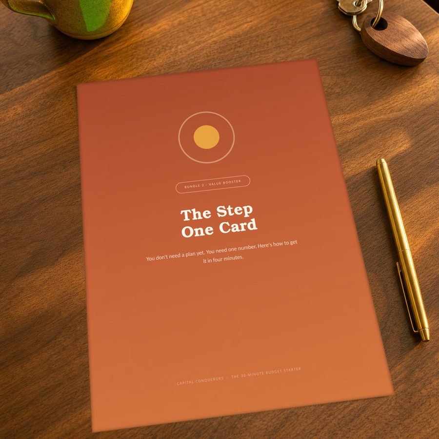 The Step One Card preview